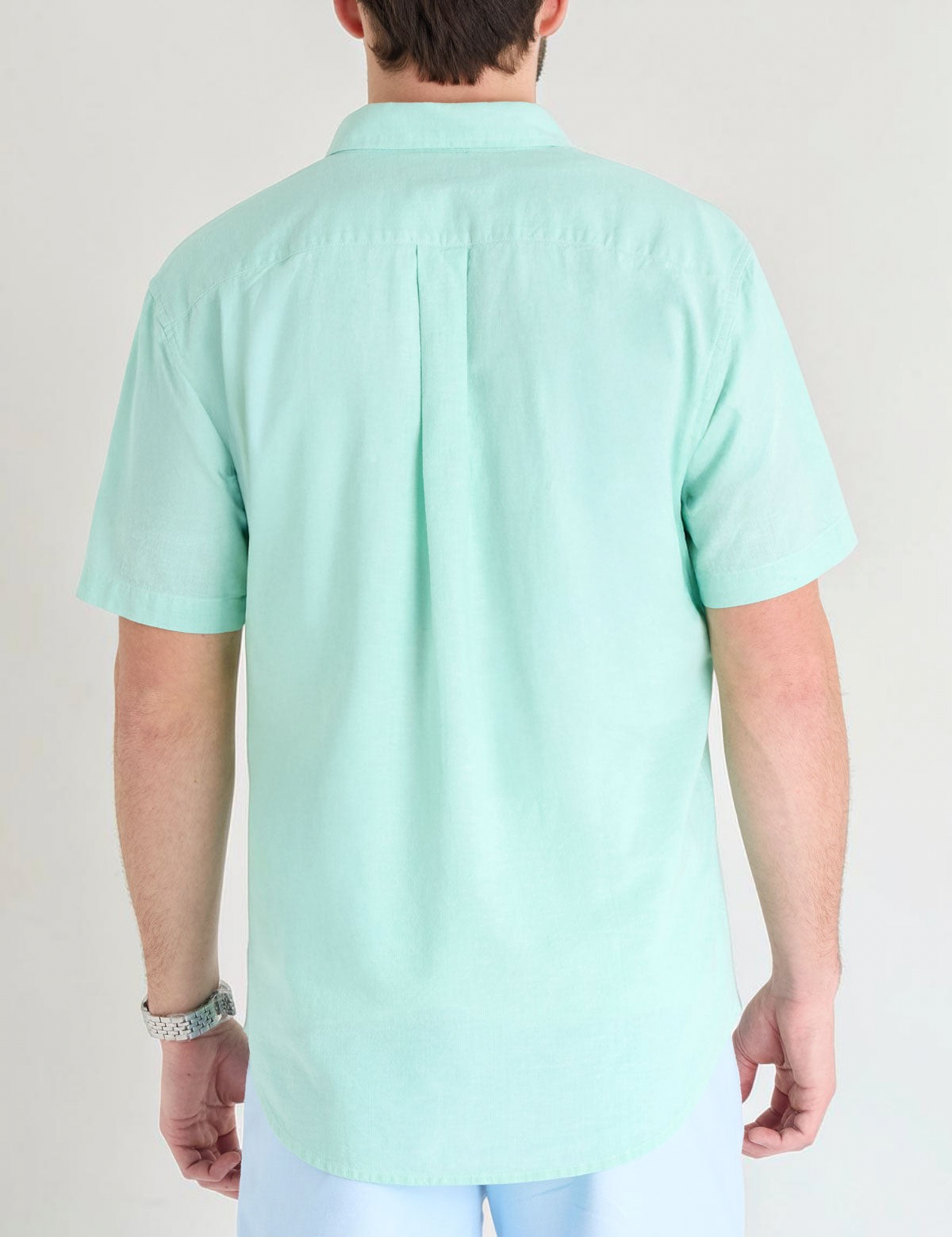 Immediate SHORT SLEEVE LINEN BLEND POCKET SHIRT Serial 11H0372-WR00A