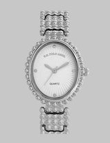 Immediate LADIES OVAL FACE SILVER ANALOG WATCH
SKU: USC40693UO-0000A