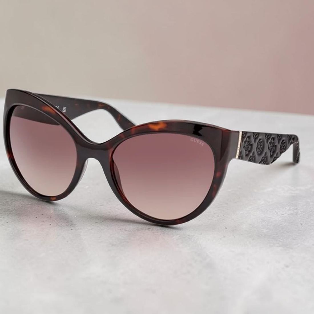 Gradient Brown Butterfly Ladies Sunglasses