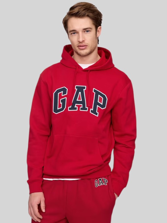 GAP Relaxed Gap Logo Hoodie,1179544
