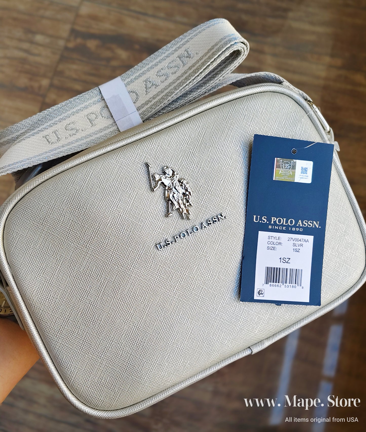 Immediate CLASSIC ZIP METALLIC CROSSBODY BAG
SKU: 27V0047-AA00A