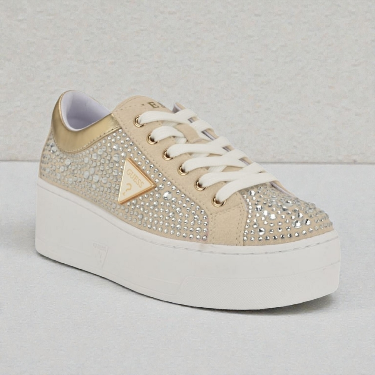 Sonly Rhinestone Platform Sneakers