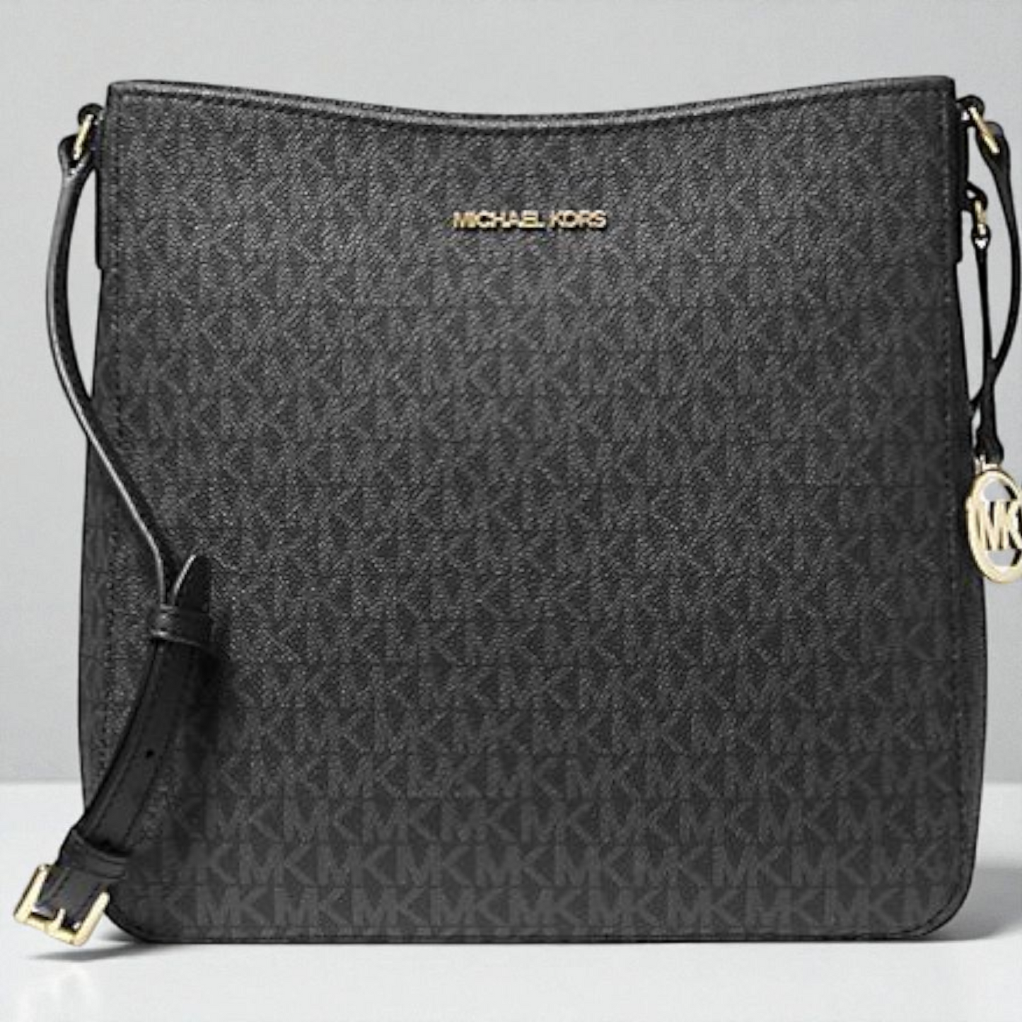 M.K Jet Set Travel Large Logo Messenger Bag