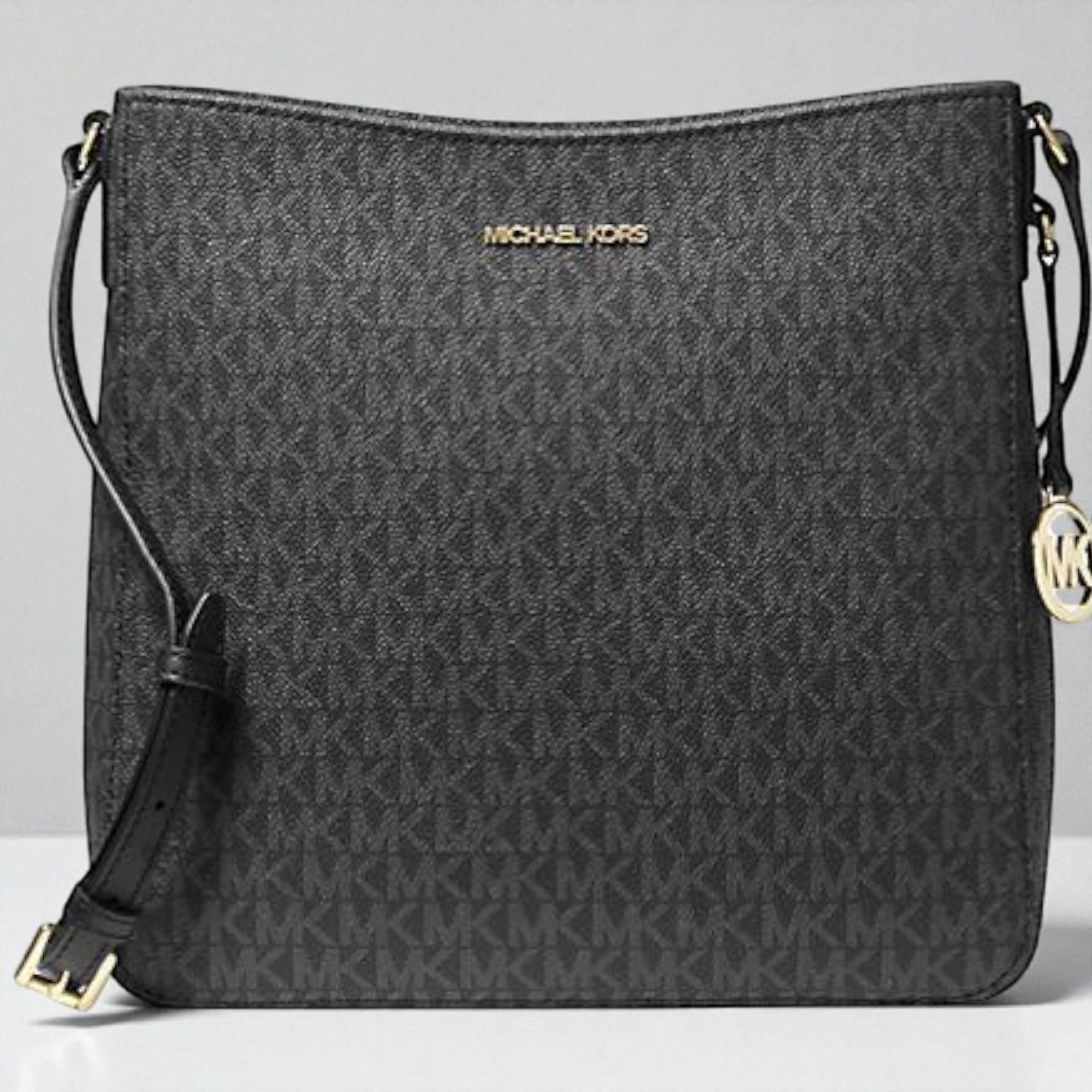 M.K Jet Set Travel Large Logo Messenger Bag