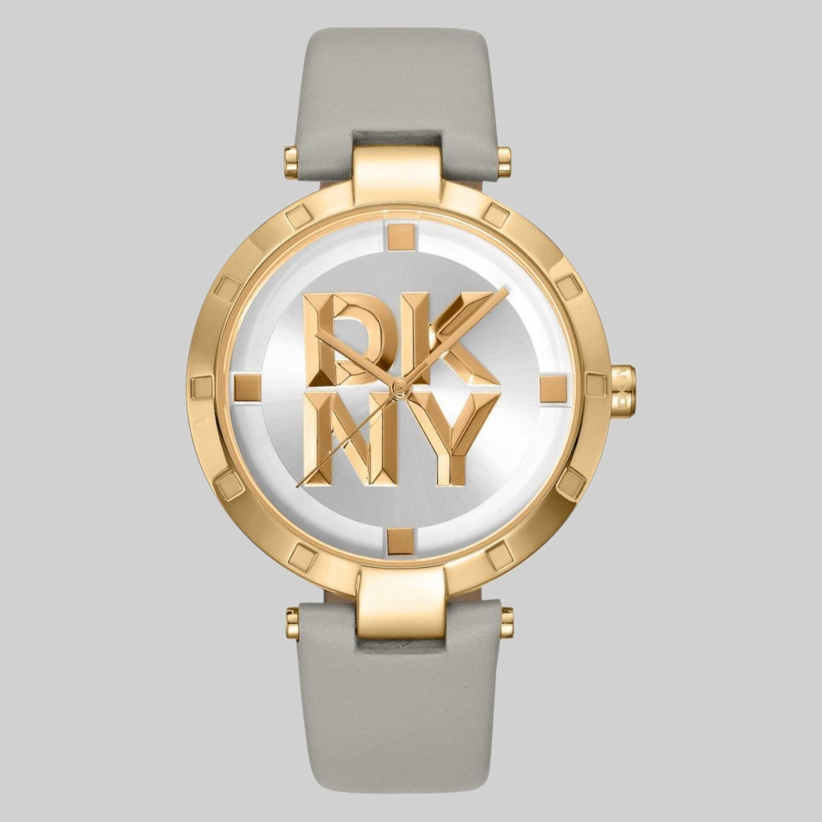 Essential Logo Quartz Silver Women's Watch,DK1L041L0025