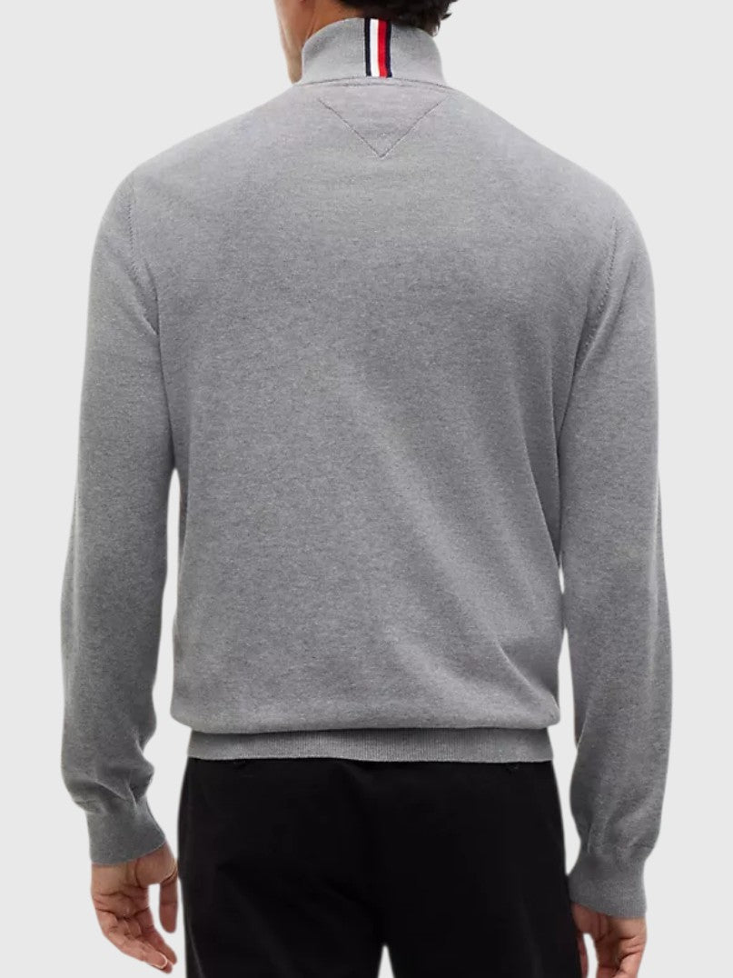 TOMMY HILFIGER Classic Quarter-Zip Sweater,78J9329-BDS