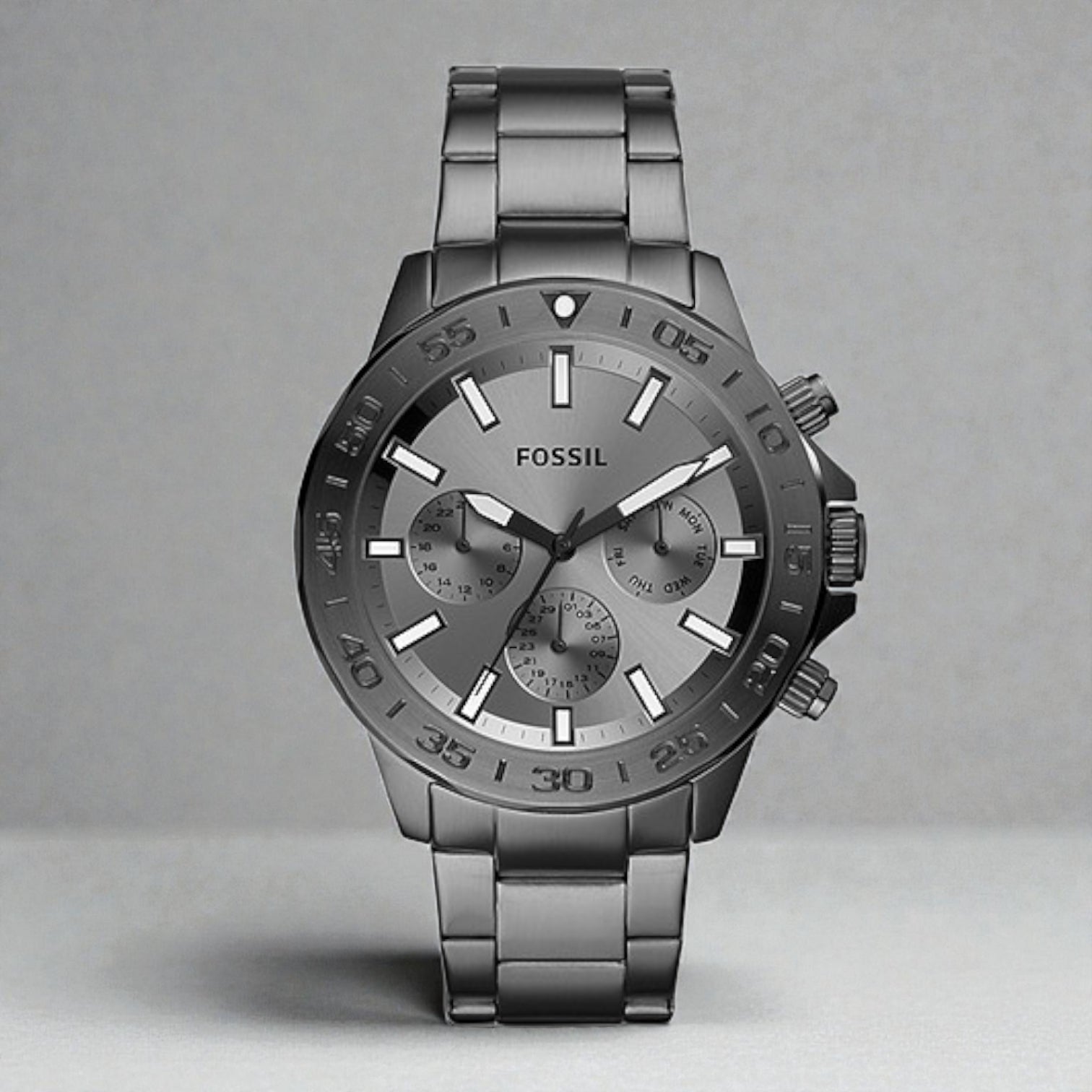 Bannon Multifunction Stainless Steel Watch