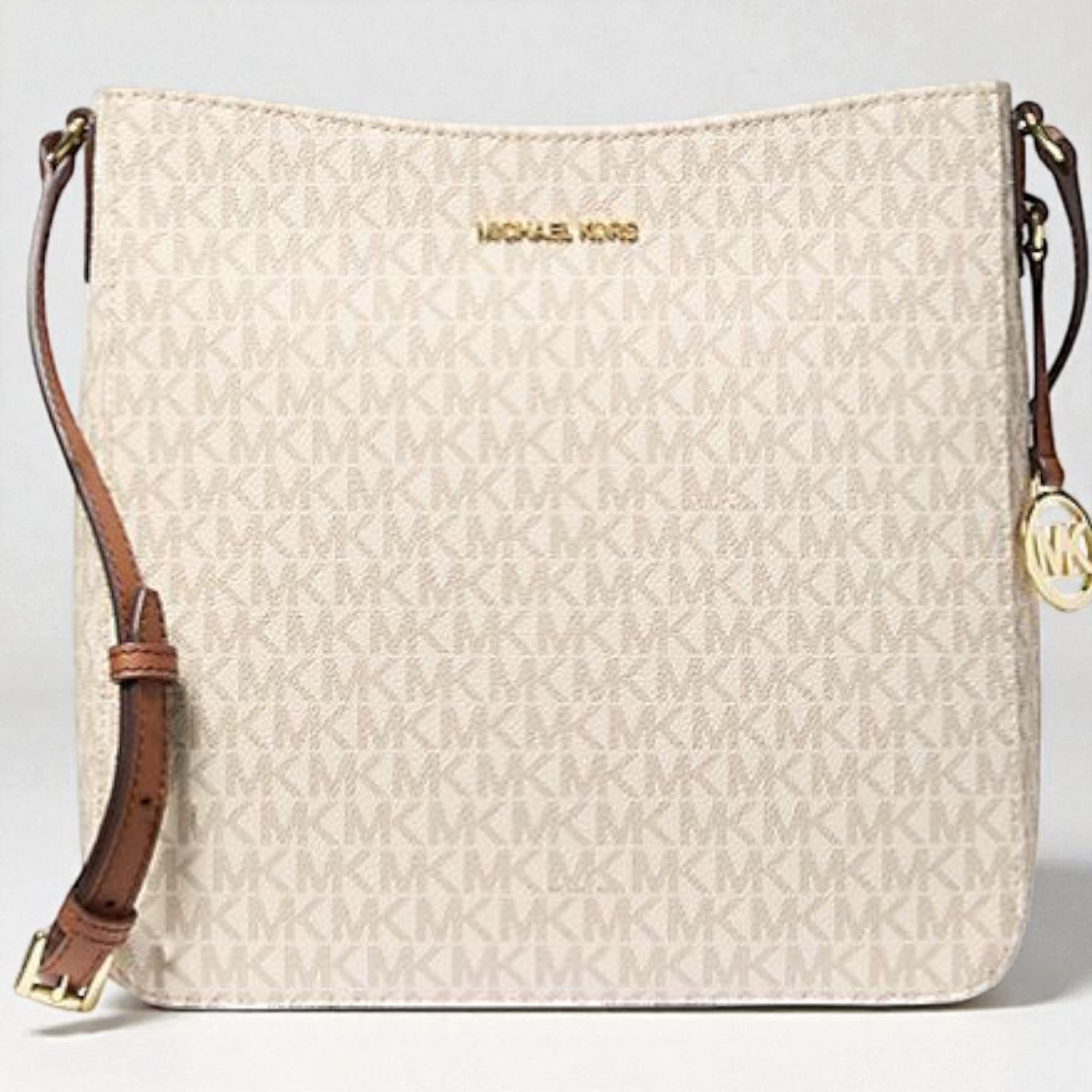 M.K Jet Set Travel Large Logo Messenger Bag