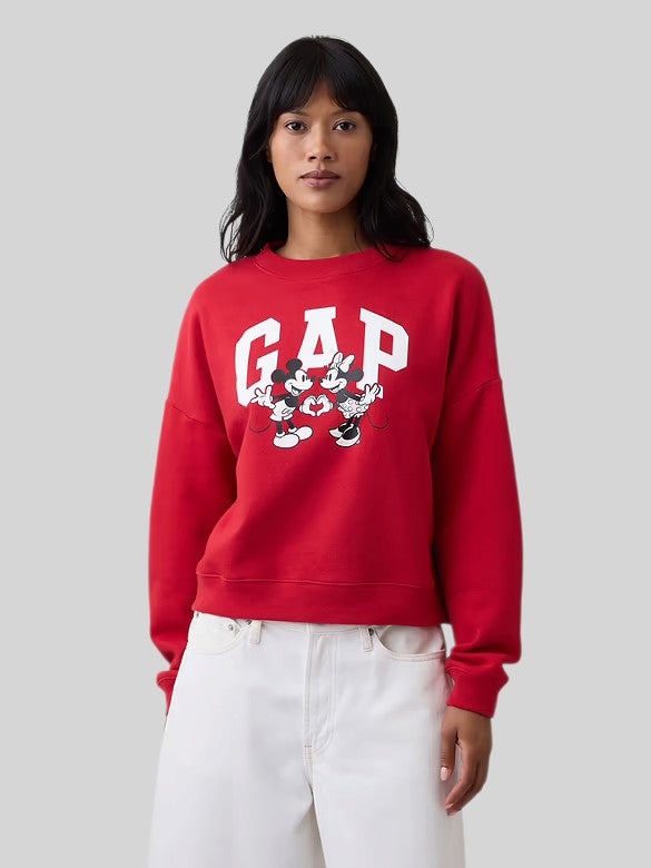 Gap Oversized Wedge Crewneck Sweatshirt,1174939