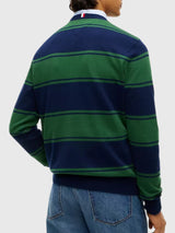 TOMMY HILFIGER Rugby Stripe Crewneck Sweater,XM07954-P61