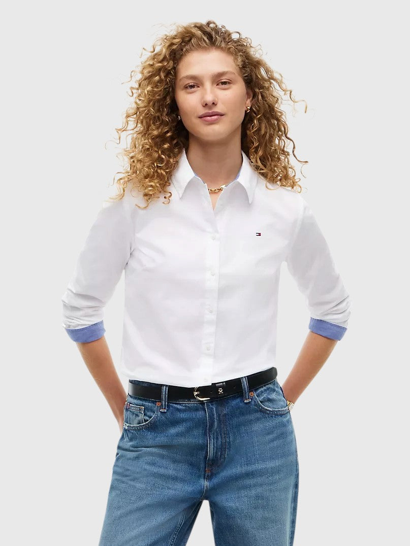 TOMMY HILFIGER Regular Fit Stretch Oxford Shirt,76J4826-XJP
