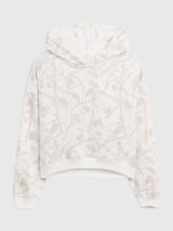 GAP Relaxed Gap Mini-Logo Cropped Hoodie, 430551