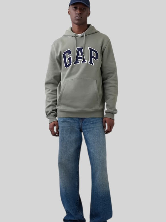 GAP Relaxed Gap Logo Hoodie,1179544