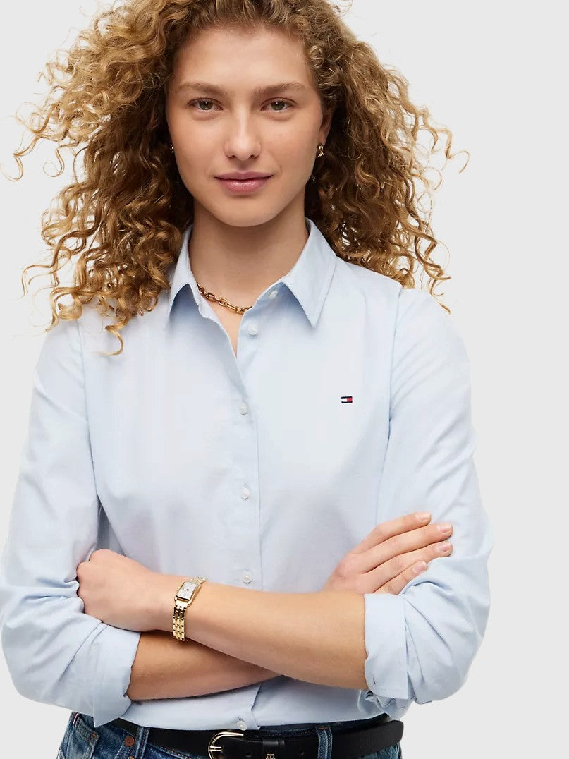 TOMMY HILFIGER Regular Fit Stretch Oxford Shirt,76J4826-XJP