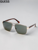 Guess 61mm Rectangular Sunglasses