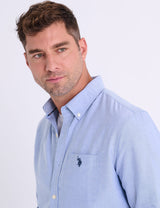 LONG SLEEVE STRETCH OXFORD SHIRT Serial 115705-YC00A