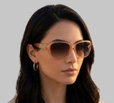 Guess Gradient Square Ladies Sunglasses
Item No. GF0395 57B 60